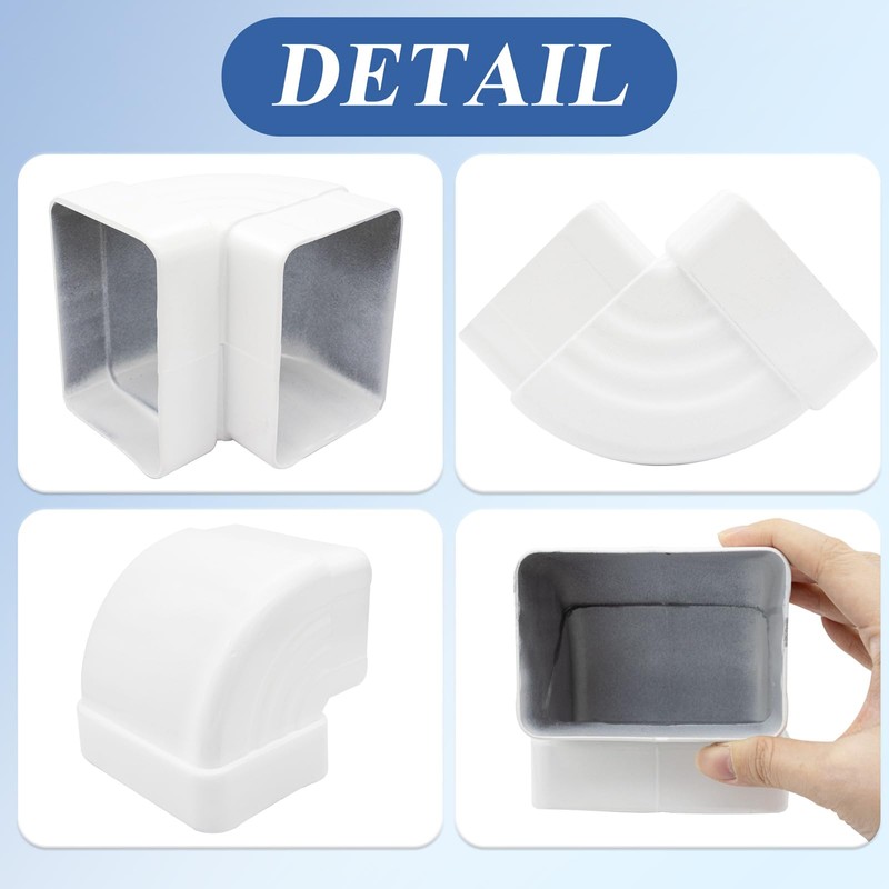 Gutter Elbow 3x4 90 Degree Downspout Elbow Gutter Connector Roofing
