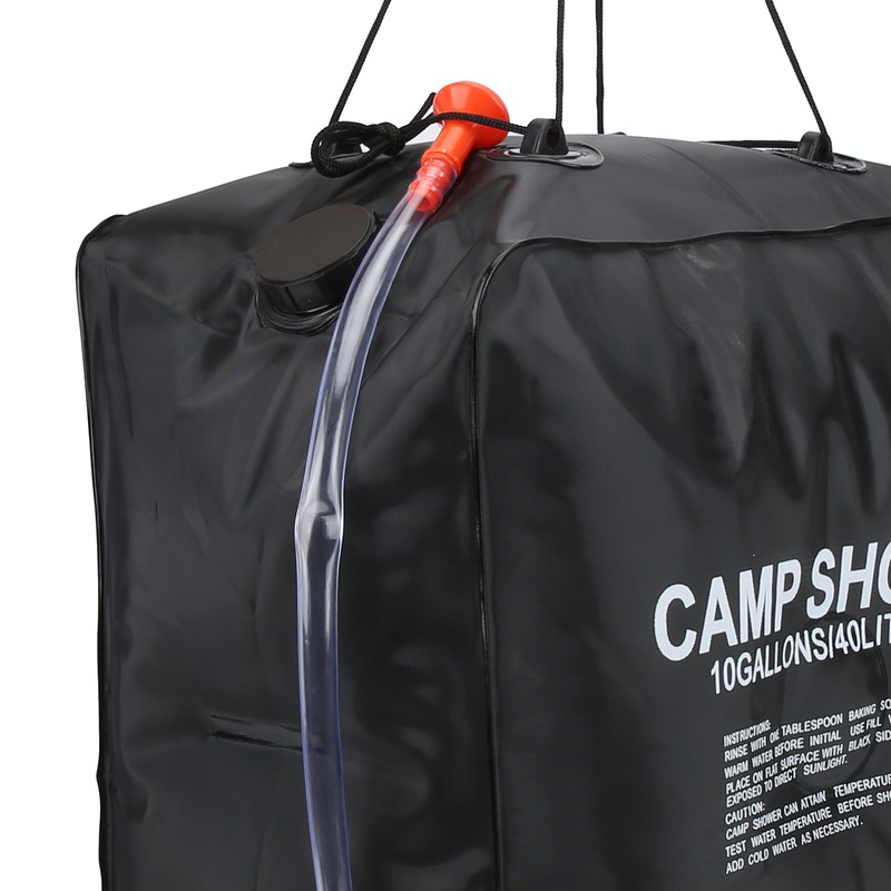 40L Solar Shower Bag Water Bag Energy Heated Bathing Solar