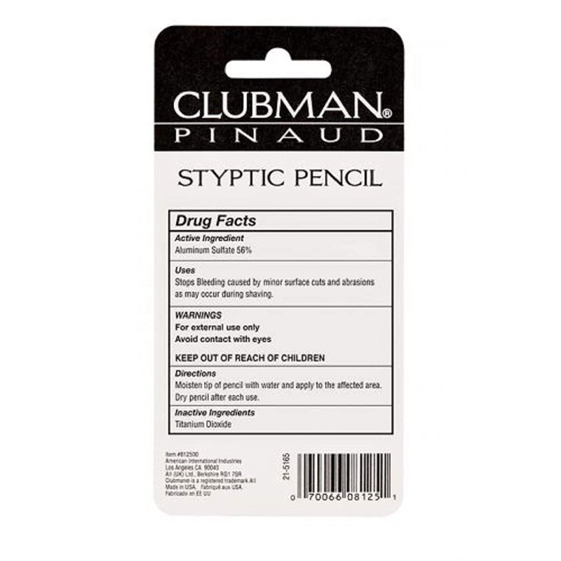 Clubman Styptic Pencil Jumbo (2 Pack)