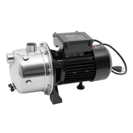 Shallow Well Pump, 1.5 HP 115V Garden Jet Pump, Stainless Steel Sprinkler Booster Jet Pumps for Garden Lawn Irrigation System, Floor Standing Electric Water Transfer Pump For Lake Fountain