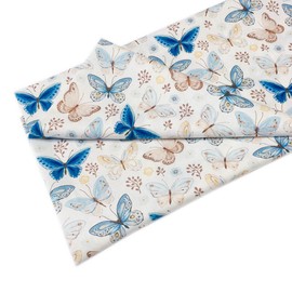 Joocolor Cotton Fabric by The Yard for Sewing DIY Crafting Fashion Design Full Width cuttable 36 x 43inches (91x109cm) color012