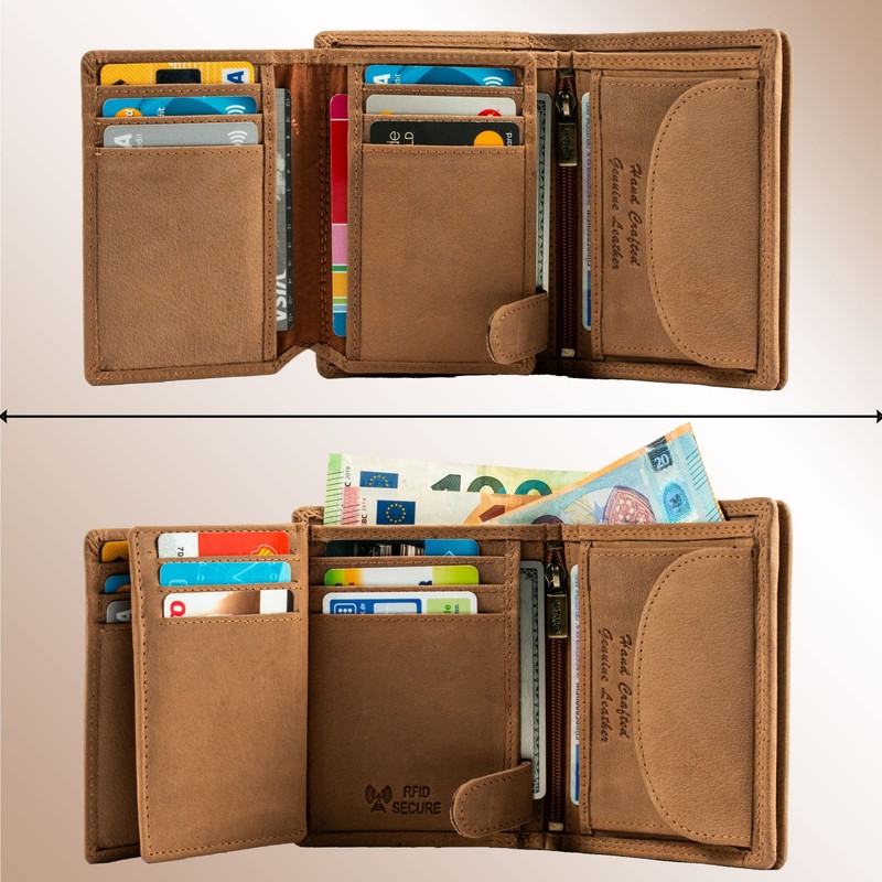 MATADOR Wallet 6417 Men/Women Unisex, light brown, purse