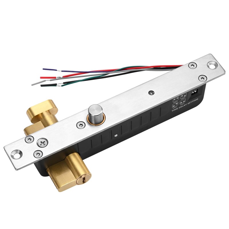 Electric Drop Bolt Lock Deadbolt Fail-Secure NO Mode 12V DC