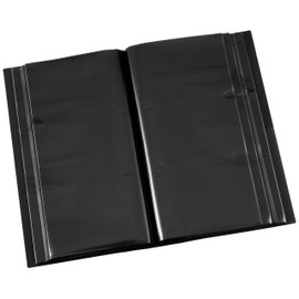 Nakabayashi File Album PHOTO GRAPHILIA L-Size 360-sheet capacity L3-column pockets Black PHL-1036-D