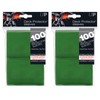 Ultra Pro Standard Solid Green Deck Protector Sleeves for Gaming