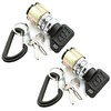 (2 Pack) HD Switch Keys Switch Replaces Club Car 1012415