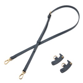 ZOOEASS Leather Purse Strap Replacement Bag Straps Handbags Women Leather Crossbody Shoulder Strap Adjustable（G-Grey）