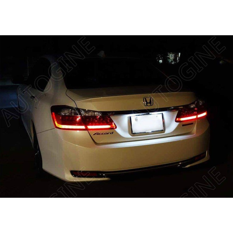 AUTOGINE 14 Piece White LED Interior Lights Kit for Honda