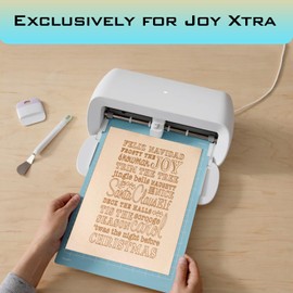 LOPASA - Juego de alfombrillas de corte para Cricut Joy Xtra, agarre estándar de 8.5 x 12 pulgadas, agarre ligero y agarre fuerte, accesorios y suministros adicionales de Cricut Joy (3 hojas variadas)