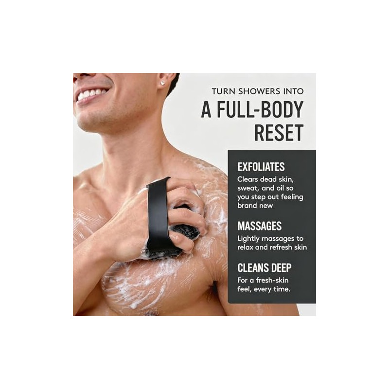 Cepillo de Baño de Silicona SQLMTAU SQL-212 Exfoliante Corporal con