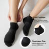 CS CELERSPORT 5 Pairs Women's Ankle Running Socks Cushioned Athletic