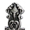 UHRIG Solid Iron Wall Cross, Wrought Iron Crucifix for Hanging,