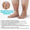 Medias Pie Diabetico Sin Costuras Elasticas Mejora Circulacion Alivia Dolores