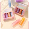 4 Pcs/Set High Shine Glossy Lipstick Set, Hydrating Glass Shine