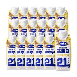 UltiV CJ얼티브 비건프로틴 바나나 250ml x18입34917045 CJ Ultive Vegan Protein Banana 250ml x18pack