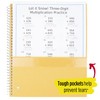 Five Star Spiral Notebook, 3 Subject, Wide Ruled Paper, 150