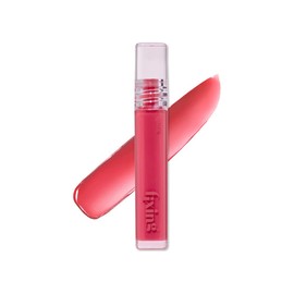 ETUDE Glow Fixing Tint #4 Chilling Red | Non-sticky Glossy Shine Lip stain | Fills up with comfortable moisture | Tinting for dry lips