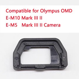 ADQQUI EP-15 Eyecup Eyepiece Viewfinder Compatible for Olympus OMD EM-10 Mark III II, E-M5 Mark III II Digital Camera (2 Pack)