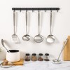 FJNATINH 6-Pieces 304 Stainless Steel Wok Spatula Set,Cooking Utensil Set,Soup