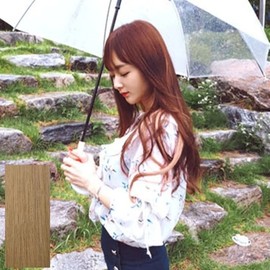 Mocha blonde wave hair extensions, stylish color point bridge (WFHVCFM) / 모카블론드웨이브붙임머리 세련된 컬러포인트브릿지 (WFHVCFM)