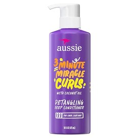 Aussie 3 Minute Miracle Curls Conditioner 16 Ounce Pump (475ml)