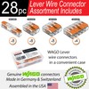WAGO 221 Lever Nuts 28pc Compact Splicing Wire Connector Assortment