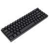 Wireless 2.4 G Mechanical Keyboard Black 68 Keys RGB Dynamic