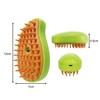 Generic New pet hair brush self cleaning steam cat and