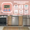 PAITOK Digital Timer Kitchen Timers with Back Stand for Cooking,Versatile