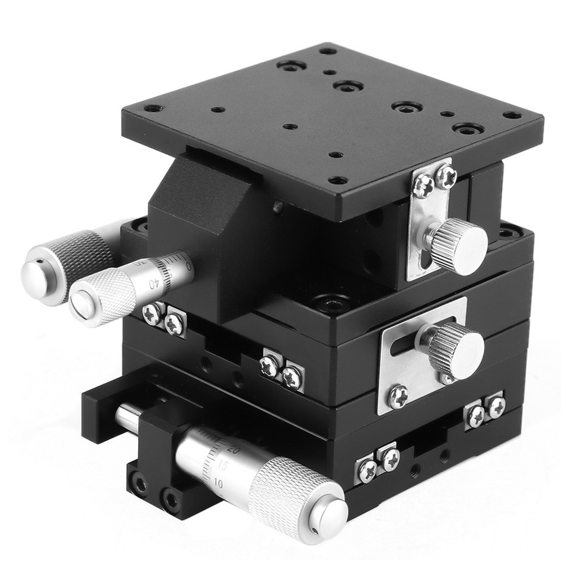SEMXYZ-60 XYZ Micrometer Trimming Platform Linear Stage Bearing Tuning Sliding