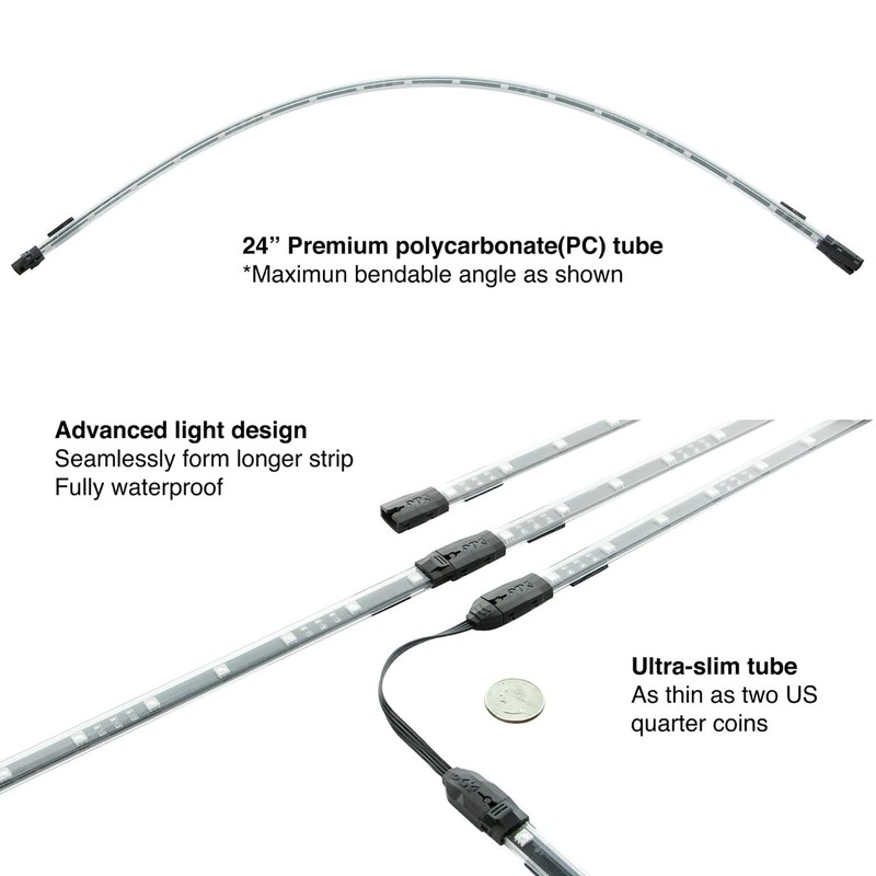 XKGLOW KS-CAR-MINI-DM LED Light Strips & Kit