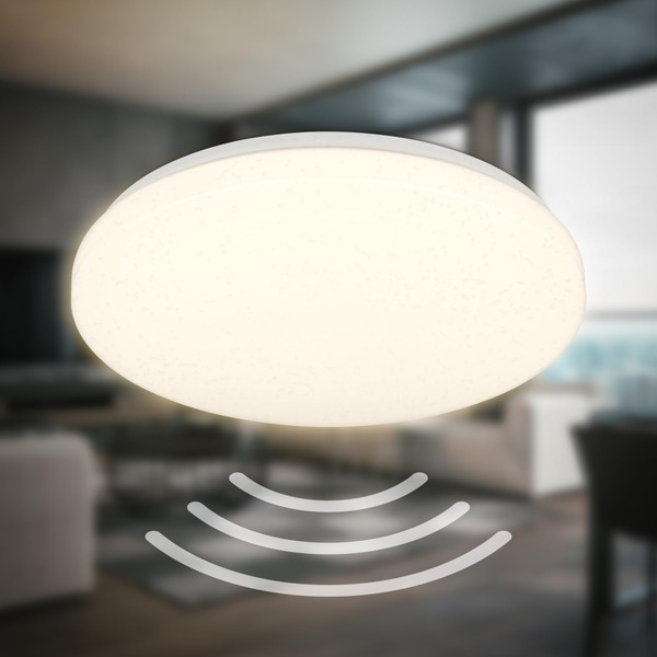 B.K.Licht - LED Ceiling Light with Motion Sensor, 3 m
