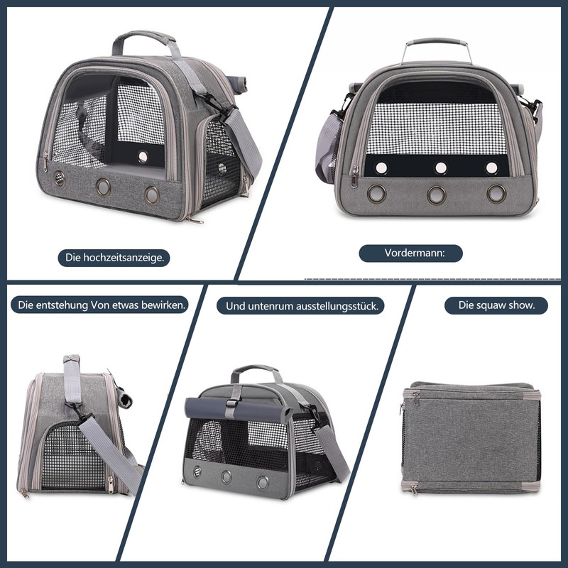 Transport Box Rabbit Small Animal Pet Carrier Guinea Pig Carrier