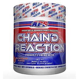 Chain'd Reaction - The Ultimate BCAA Amino Acid Recovery Aid for Muscle Growth, Watermelon, 300 Gram