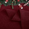 Softalker Red Tablecloths Christmas Tablecloth Rectangular 140x280 cm (55x110 inch)