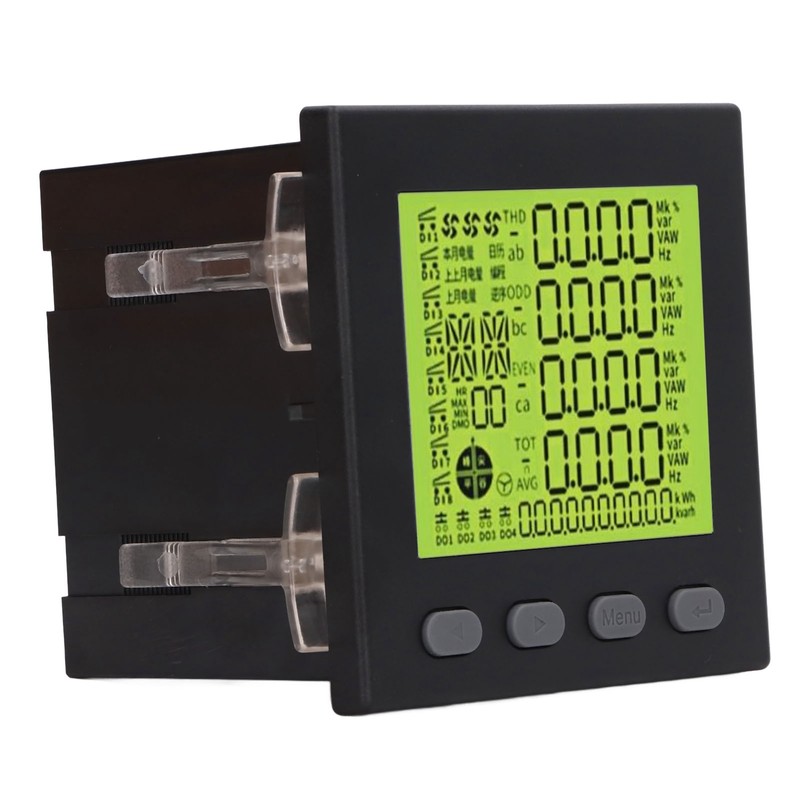 3 Phase Power Meter Multifunctional Volt Power Energy Meter Electrical