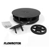 FLOWROTOR Low Profile Rotary Van Roof Vent Wind Driven Rotating