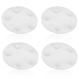 Toilet Silicone Flapper Seal Replacement for American Standard Vormax Toilet Tank Flapper, Toilet Tank Gasket Seal 3 Inch Compatible with American Standard 7381424-100.0070A, Toilet Tank Parts 4 Pack