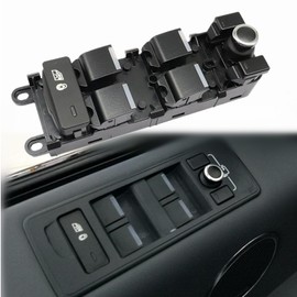 NLQR Left Front Door Window Switch Compatible with Land Rover Range Rover Sport 2013 2014 2015 2016 2017 2018 2019 2020 Replace LR034932 LR066075 LR078894 LR110324 Driver Side