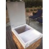 Beehive AWESOME Bee Hive Cover w/ Feeder & Inspection Window.