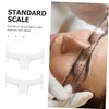 FOMIYES Sets Professional Eyebrow Shaping Template Eyebrow Stencil Scales Positioning