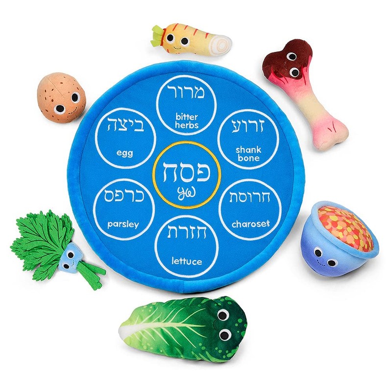 Kidrobot Yummy World Passover Seder Plate 13 Inch Interactive Plush