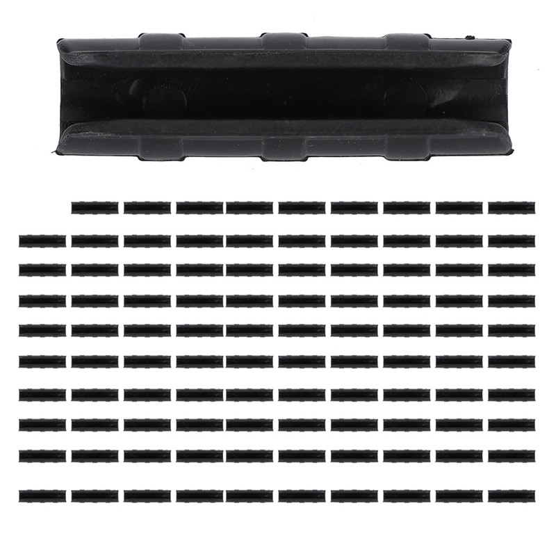 100pcs Greenhouse Frame Pipe Clip Clamp Garden Film Sunshade Net