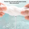 SUNCHSEN 100PCS Disposable Wash Face Towel, Clean Face Towel, Make