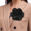M METERXITY Rose Flower Brooches and Pins for Women, 5.5