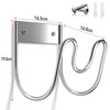 Josmimic Stainless Steel Garden Hose Holder - Extra Large Heavy