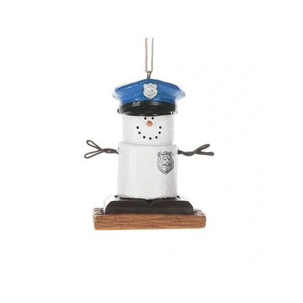 Christmas lights are us LLC S’mores Police ornament