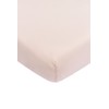 Meyco Baby Plain Fitted Sheet for Cot Bed (Flat Sheet