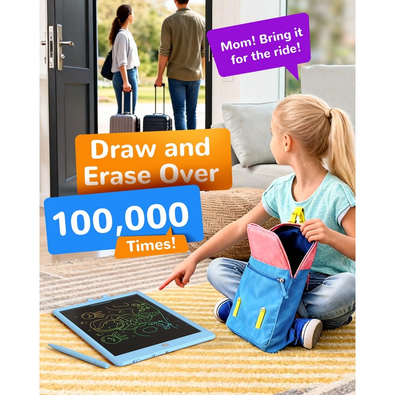 KOKODI LCD Writing Tablet, Gifts for 3 Years Old Boys