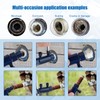 3pcs Broken Pipe Extractor Tool Kit, Broken Faucet Thread Removal